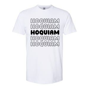 Us American City Resident Usa Washington Hoquiam Gift Softstyle CVC T-Shirt