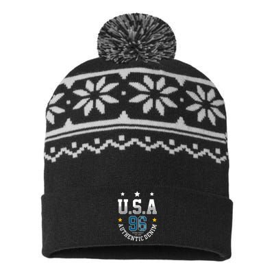 Usa Authantic Denim USA-Made Snowflake Beanie