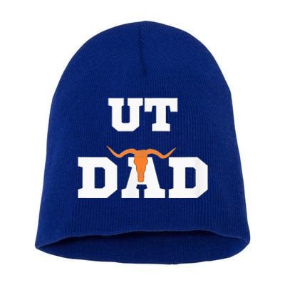 Ut Austin Dad Ut Austin Dad Short Acrylic Beanie