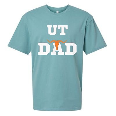 Ut Austin Dad Ut Austin Dad Sueded Cloud Jersey T-Shirt