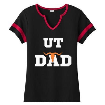 Ut Austin Dad Ut Austin Dad Ladies Halftime Notch Neck Tee