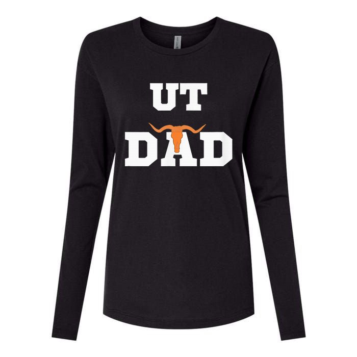 Ut Austin Dad Ut Austin Dad Womens Cotton Relaxed Long Sleeve T-Shirt