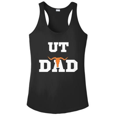 Ut Austin Dad Ut Austin Dad Ladies PosiCharge Competitor Racerback Tank