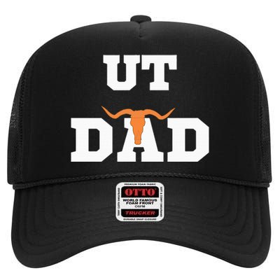 Ut Austin Dad High Crown Mesh Back Trucker Hat