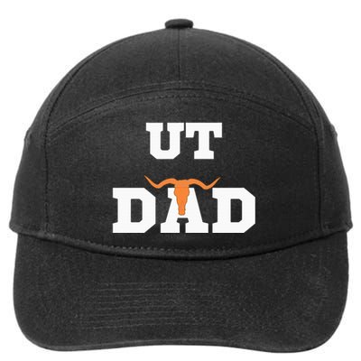 Ut Austin Dad 7-Panel Snapback Hat