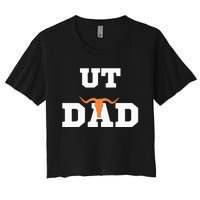 Ut Austin Dad Women's Crop Top Tee