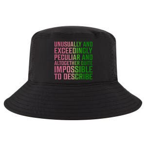 Unusually And Exceedingly Peculiar Pin.K And Green Cool Comfort Performance Bucket Hat