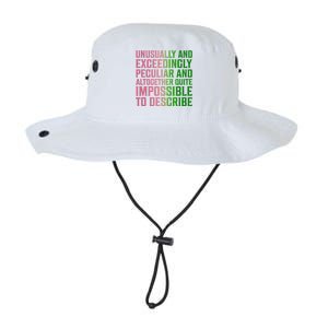 Unusually And Exceedingly Peculiar Pin.K And Green Legacy Cool Fit Booney Bucket Hat