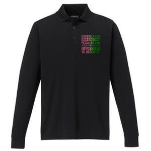 Unusually And Exceedingly Peculiar Performance Long Sleeve Polo