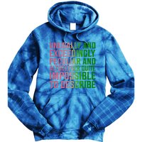 Unusually And Exceedingly Peculiar Tie Dye Hoodie