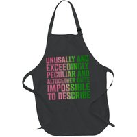 Unusually And Exceedingly Peculiar Full-Length Apron With Pockets