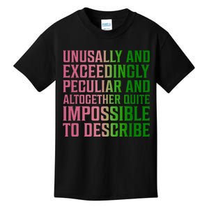 Unusually And Exceedingly Peculiar Kids T-Shirt