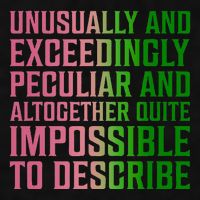 Unusually And Exceedingly Peculiar Ladies PosiCharge Tri-Blend Wicking Tank