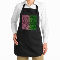 Unusually And Exceedingly Peculiar Apron