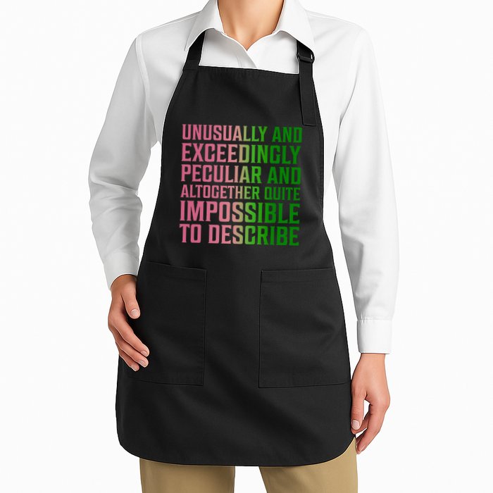 Unusually And Exceedingly Peculiar Apron