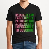 Unusually And Exceedingly Peculiar V-Neck T-Shirt