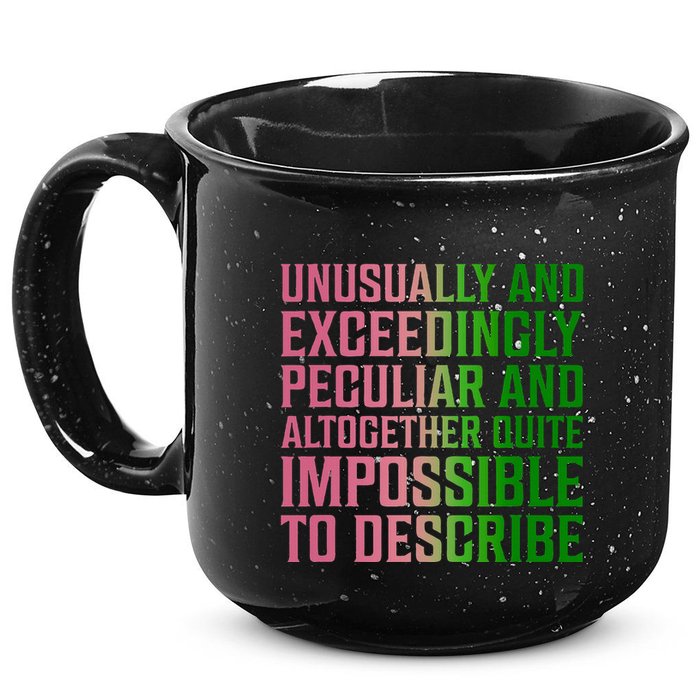 Unusually And Exceedingly Peculiar 15oz Campfire Ceramic Mug