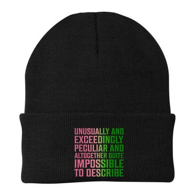 Unusually And Exceedingly Peculiar Beanie