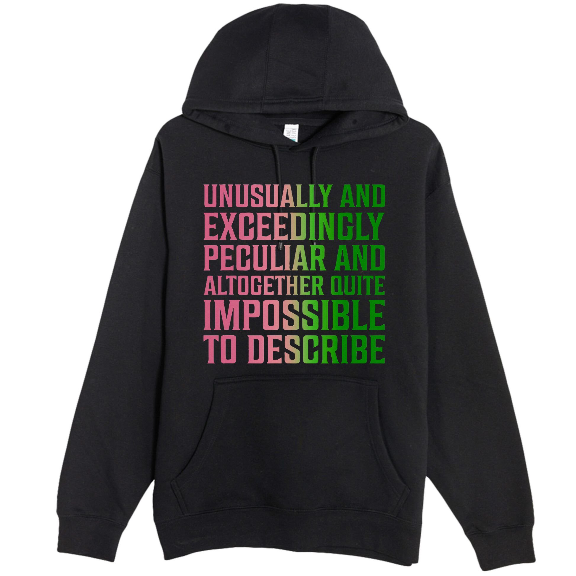 Unusually And Exceedingly Peculiar Premium Pullover Hoodie