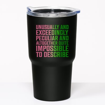 Unusually And Exceedingly Peculiar Tumbler
