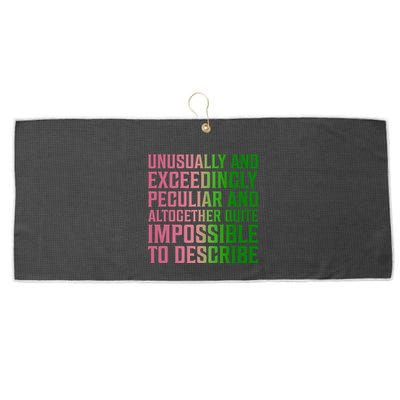 Unusually And Exceedingly Peculiar Large Microfiber Waffle Golf Towel