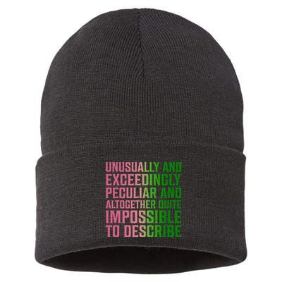 Unusually And Exceedingly Peculiar Sustainable Knit Beanie