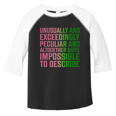 Unusually And Exceedingly Peculiar Toddler Fine Jersey T-Shirt