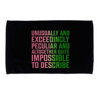 Unusually And Exceedingly Peculiar Microfiber Hand Towel