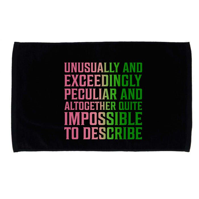 Unusually And Exceedingly Peculiar Microfiber Hand Towel