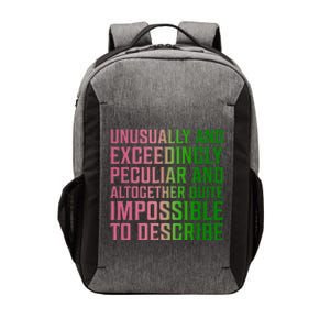 Unusually And Exceedingly Peculiar Vector Backpack