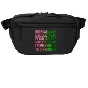 Unusually And Exceedingly Peculiar Crossbody Pack