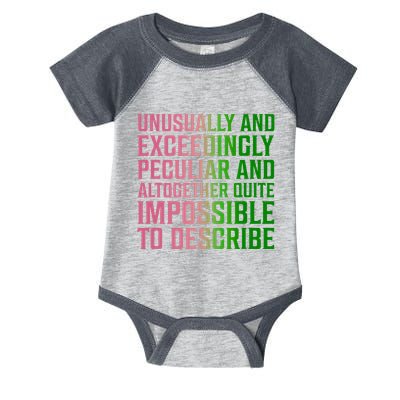 Unusually And Exceedingly Peculiar Infant Baby Jersey Bodysuit