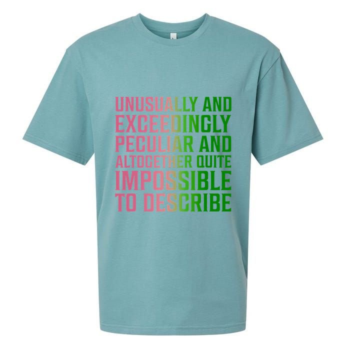 Unusually And Exceedingly Peculiar Sueded Cloud Jersey T-Shirt