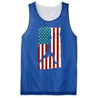 Us American Flag Basketball Patriotic Athlete Print Gift Mesh Reversible Basketball Jersey Tank