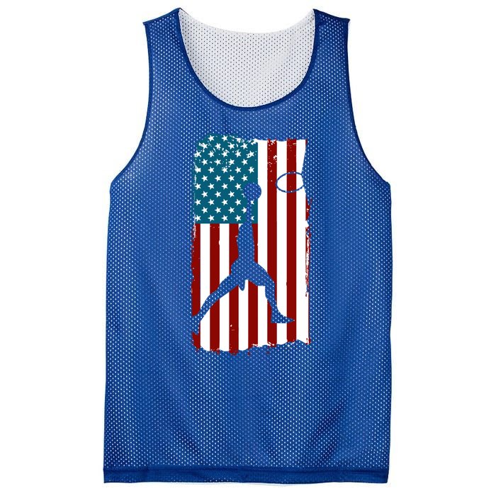 Us American Flag Basketball Patriotic Athlete Print Gift Mesh Reversible Basketball Jersey Tank