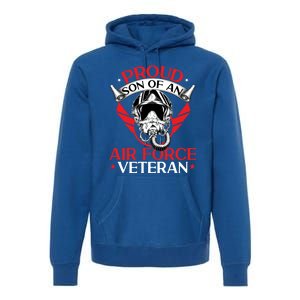 Us Air Force Veteran Proud Son Of An Air Force Veteran Gift Premium Hoodie