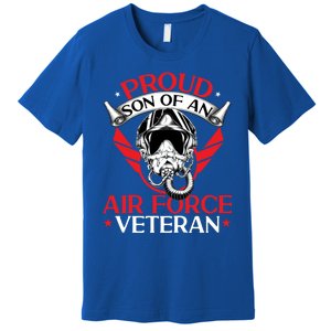 Us Air Force Veteran Proud Son Of An Air Force Veteran Gift Premium T-Shirt