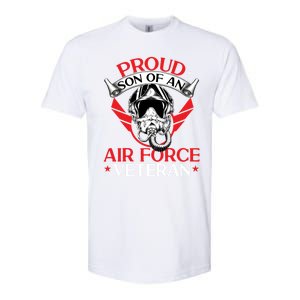 Us Air Force Veteran Proud Son Of An Air Force Veteran Gift Softstyle CVC T-Shirt