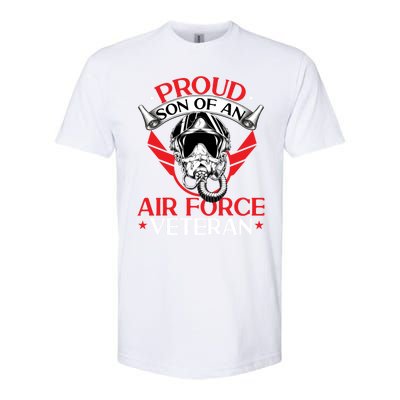 Us Air Force Veteran Proud Son Of An Air Force Veteran Gift Softstyle CVC T-Shirt