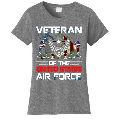 US Air Force Veteran Veteran Of The United States Air Force Women's T-Shirt