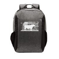 Usa American Flag America Cow Black Angus Rancher Vector Backpack