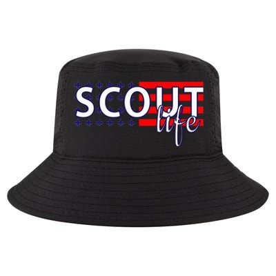 US America Flag Scout life Cool Comfort Performance Bucket Hat