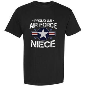 Us Air Force Proud Niece Proud Air Force Niece Veteran Day Garment-Dyed Heavyweight T-Shirt