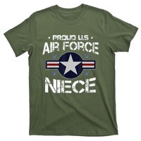 Us Air Force Proud Niece Proud Air Force Niece Veteran Day T-Shirt