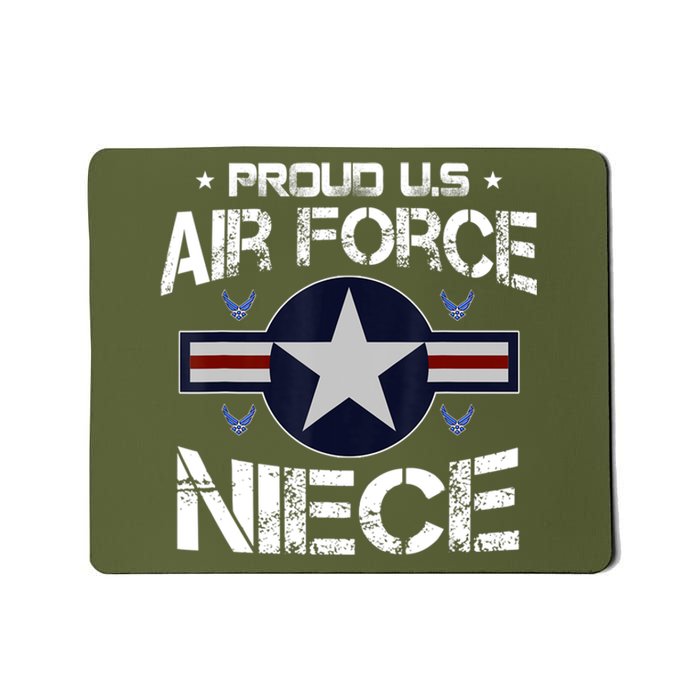 Us Air Force Proud Niece Proud Air Force Niece Veteran Day Mousepad