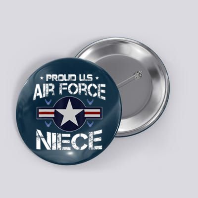 Us Air Force Proud Niece Proud Air Force Niece Veteran Day Button