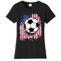 Usa American Flagc4th Of July Patriotic Women's T-Shirt