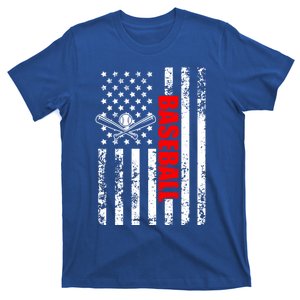 Us American Flag Baseball Patriotic Baseball Gift T-Shirt