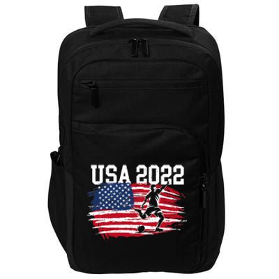 USA American Flag Soccer Tournament Impact Tech Backpack