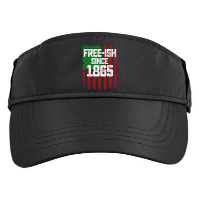 Usa American Flag Juneteenth June 19 1865 Black History Blm Gift Adult Drive Performance Visor